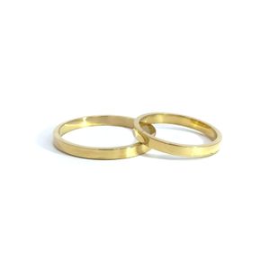 Alianças Essencial 2,7mm em Ouro 18k