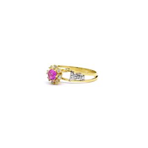 Anel Formatura 1756 Zircônias em Ouro 18k