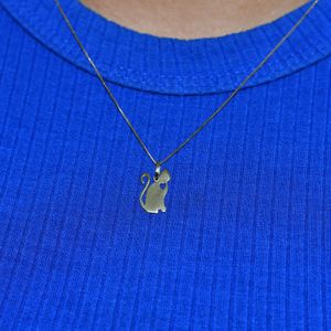 Pingente Pet Gato em Ouro 18k