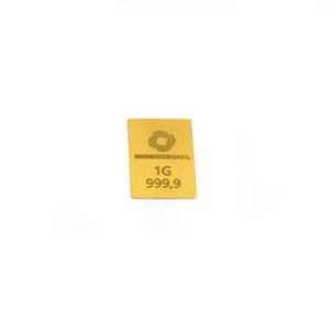 Barra de Ouro 1g 24k - 999.9
