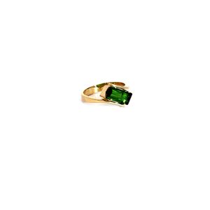 Anel Feminino com Zircônia em Ouro 18k
