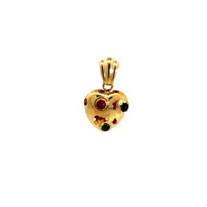 Pingente Coração em Ouro 18k