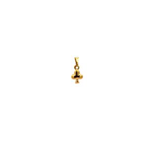 Pingente Trevo Três Folhas em Ouro 18k