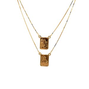 Escapulário em Ouro 18k 60cm