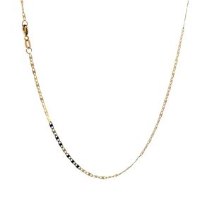 Corrente Piastrine em Ouro 18k 45cm