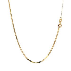 Corrente Piastrine em Ouro 18k 60cm