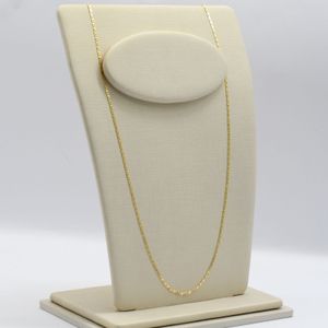 Corrente Piastrine em Ouro 18k 60cm