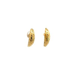 Brinco Pino em Ouro 18k - Aproximadamente 1.9g