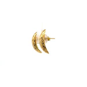 Brinco Pino em Ouro 18k - Aproximadamente 1.9g