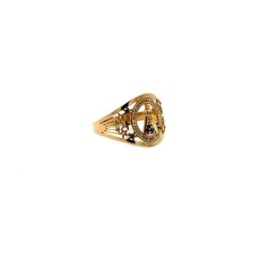 Anel Nossa Senhora Aparecida em Ouro 18k  - Aproximadamente 2.3g