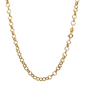 Corrente Elo Português em Ouro 18k 45cm - Aproximadamente 5.1g