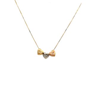 Corrente Veneziana com Pingente 45cm - Aproximadamente 1.8g