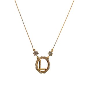 Corrente com Pingente em Ouro 18k - Aproximadamente 2.6g