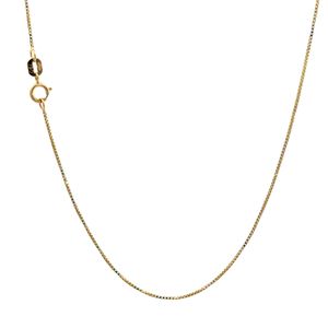 Corrente Veneziana em Ouro 18k 45cm - Aproximadamente 1.4g
