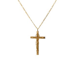 Pingente Crucifixo em Ouro 18k - Aproximadamente 1.1g