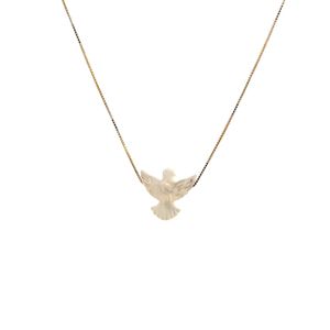 CORRENTE VENEZIANA COM PINGENTE RELIGIOSO 40 CM - Aproximadamente 1.4g
